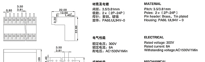供应威德米勒2EDGRT-3.5/3.81插拔式接线端子台