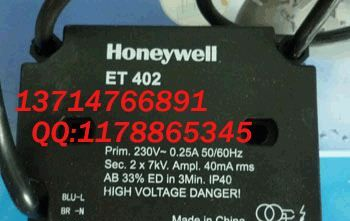 Honeywell美国霍尼韦尔ET402传感器 点火变压器