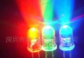 供应LED5MM红绿蓝全彩  共阴/共阳   雾状/透明