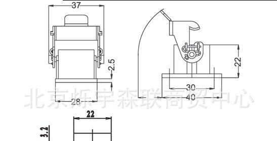 【厂家直销】重载连接器 航空插头