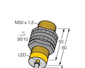 NI15-S30-AN6X 电感式传感器 图尔克
