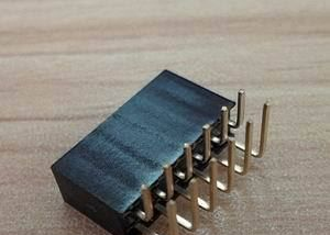 直销 双排2.54mm90度DIP式排母