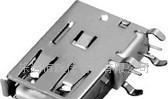 USB连接器 USB AF 90°侧插式长体