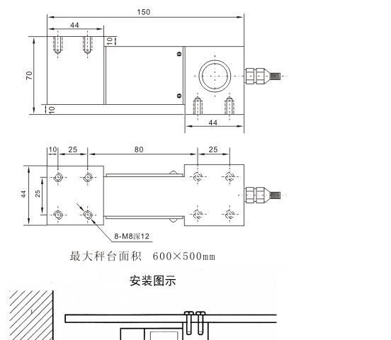 平行梁称重传感器