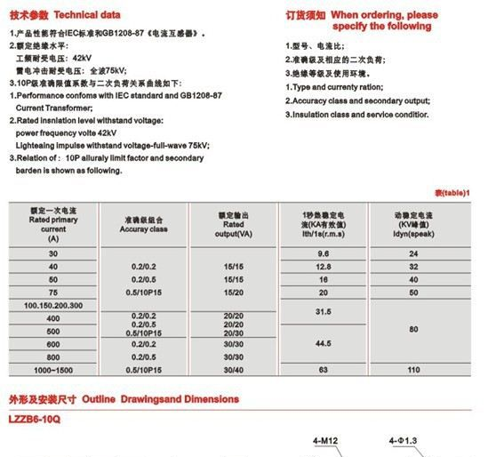 【厂家直销，专注20年】户内10KV高压电流互感器LZZB6-10Q 带保护