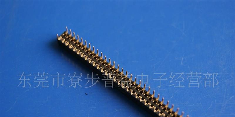 厂家直供蜈蚣脚排母 双排 U端 H=4.3mm