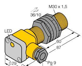 NI20U-P30SK-AN6X 电感式传感器 图尔克