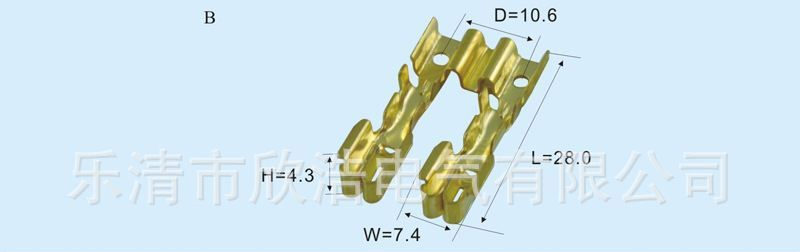 接线端子BX2131B/C-2—保险端子、汽摩家电接插件,乐清连接器