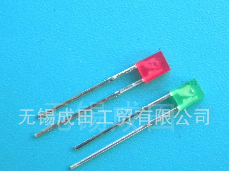 厂家现货234方型红发红色无边短脚、2X3X4红灯高亮LED方灯