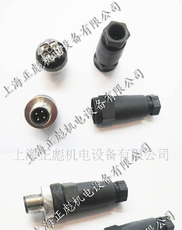 连接器，传感器插头M12，插座M12