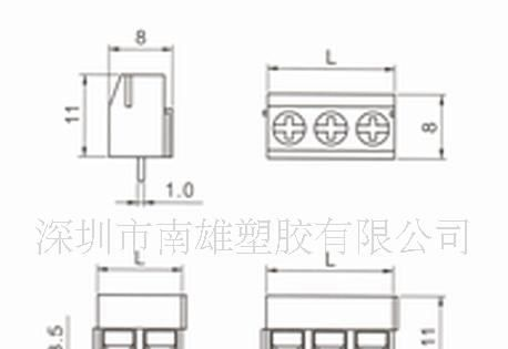 供应优质UL+VDE安规认证端子连接器 PA001-3/2P