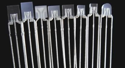 LED厂家大量供应：5MM红蓝、红绿、红翠绿无极性双色透明和雾状
