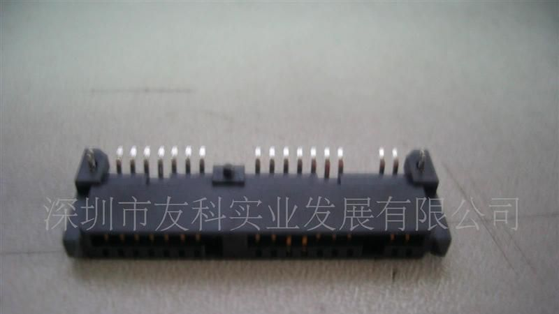 供应优质SATA7+7+2P，SATA座，SATA连接器