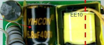 GU10 耐高压LED 内置电源
