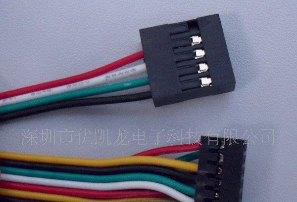 厂家生产各种彩排端子连接线