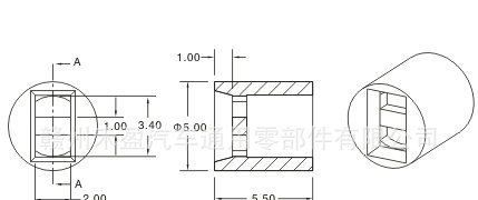 厂家直销LED间隔柱，LED柱，灯柱，尼龙隔离柱，透明间隔柱