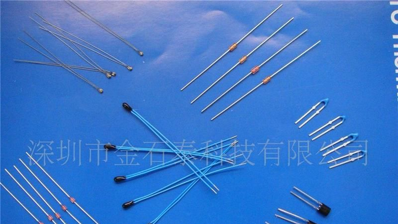 插件热敏电阻，玻璃封装负温度系数热敏电阻。