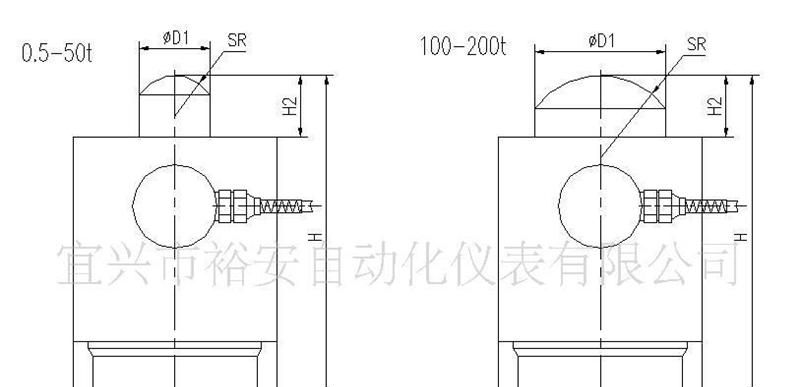 供应ZSA柱式称重传感器