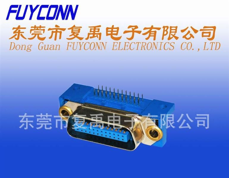 RJ21 57（CN）-90度24公铆合大企眼插板连接器