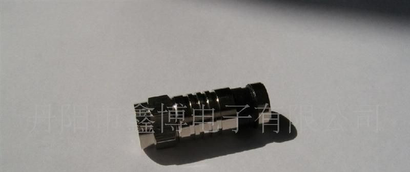 F头射频同轴连接器，接插件 F头挤压头