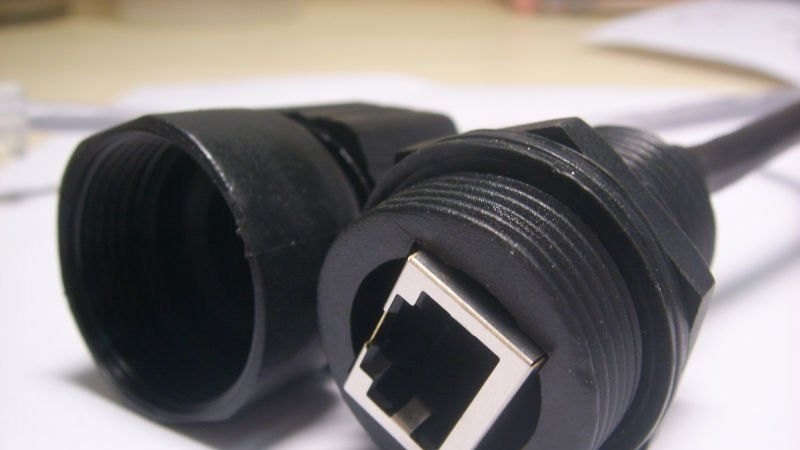 厂家优惠供应 RJ45 以太网防水连接器