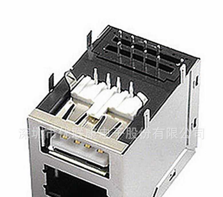 厂商直销 非标RJ45网络插座连接器