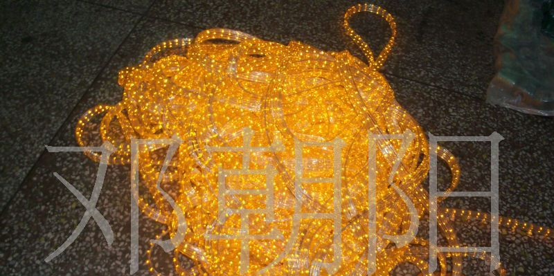 长期供应LED彩虹管扁五线三排斜跳144灯
