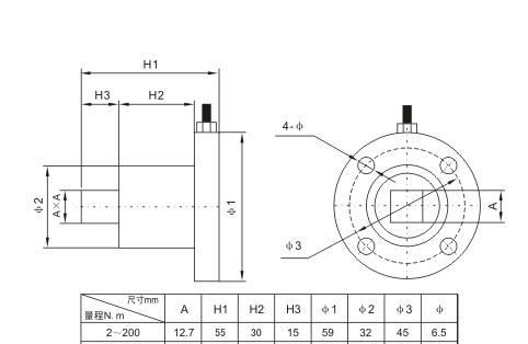 厂家直供扭矩传感器（型号TJN-5）