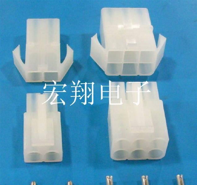 L6.2（6.2mm）公母空中对接胶壳，端子，条形连接器，接插件