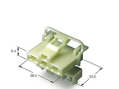 KET汽车连接器MG611657-5插件250胶壳