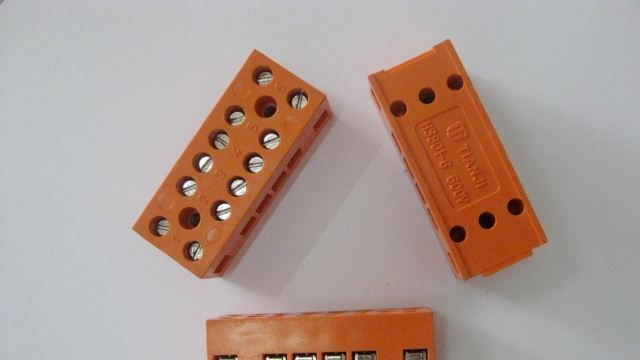 接线端子 接线排 接线板 固定式接线端子 H3801-6