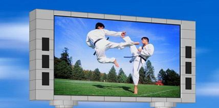 出售全彩色高清亮厂家直销1平方米起批户外LED显示屏
