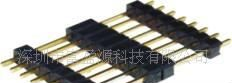 供应2.54三塑排针连接器、双排双塑，单排双塑