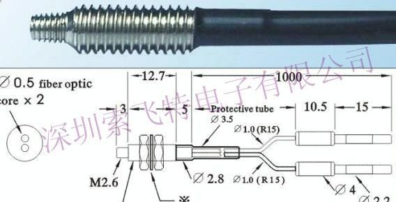 RIKO光纤传感器 光纤线 FRS-410
