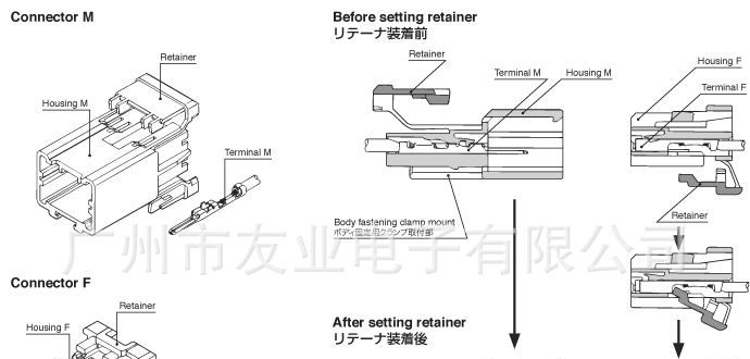 6098-0344 供应大量现货 SUMITOMO/住友 汽车连接器