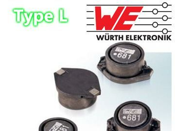 德国伍尔特WE 功率电感74454010 10μH 3.2A 12.7×10.0×5.0mm