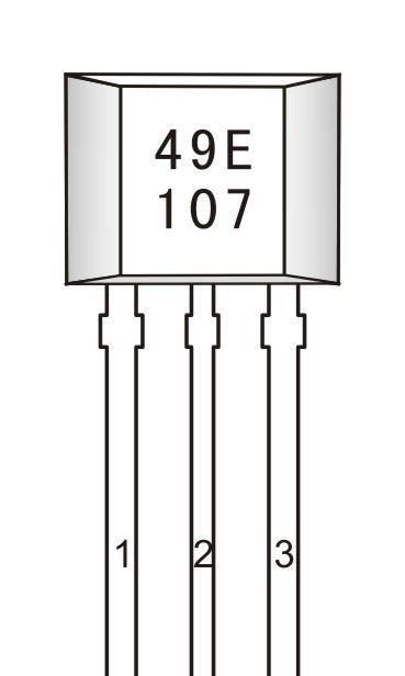 特价供应线性霍尔IC 49E
