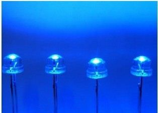 特价供应F5/5mm草帽高亮度蓝光LED灯珠