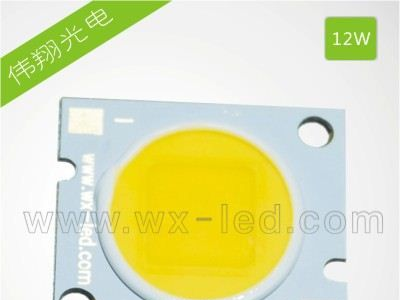 供应12w COB面光源 led大功率灯珠