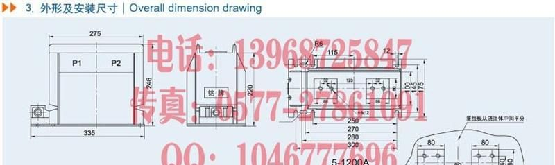 户内干式电流互感器 LZZBJ9-12/175b/2 AS12/175b/2 2500-3000/5