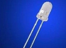 F5雾状蓝色LED发光二极管    F5蓝色led