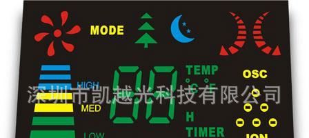 供应订做LED风扇数码屏