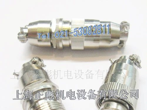 供应航空插头插座,电缆连接器XS12罗纹式(图)