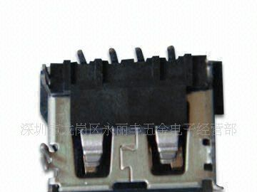 USB AF 90° 插板(T字型), USB连接器,USB接口母座,A母
