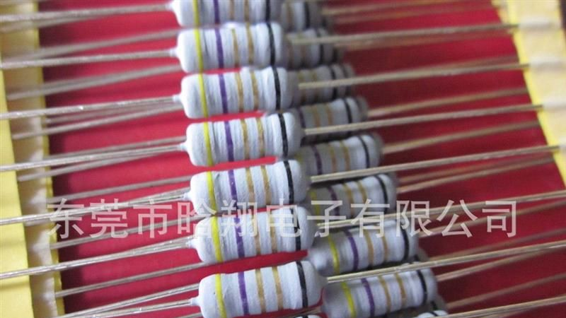 厂家直接供应保险绕线FR FUSE KNP，无感高稳定耐冲击阻燃电阻