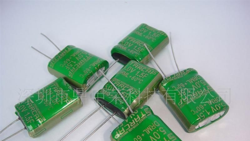超级法拉电容器 5.0V1.5F