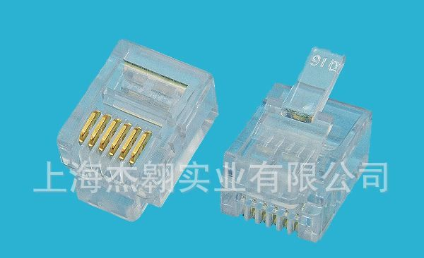 PC水晶头6P6C，RJ11，RJ45，RJ11 PLUG