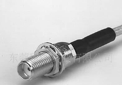 10.SMA F Bulkhead for Cable  SMA射频同轴连接器SMA射频连接器