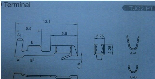 厂家直销STV5条形连接器7.5-5.0mm