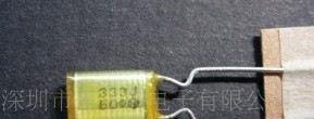 原装现货供应日精箔式聚酯薄膜电容AMZ 50J332 黄色